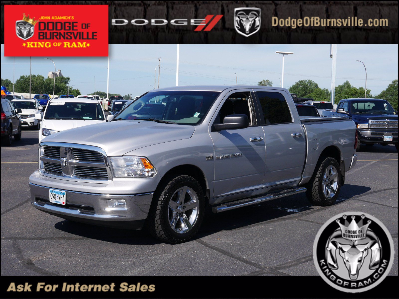 Pre-Owned 2012 Ram 1500 Big Horn 4WD Crew Cab Pickup